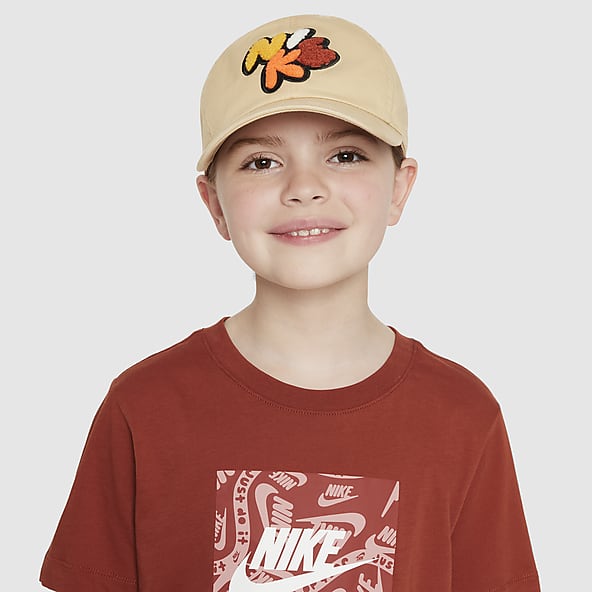 Boys Brown Hats. Nike